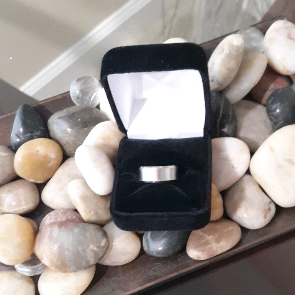 Silver Stainless Steel Band